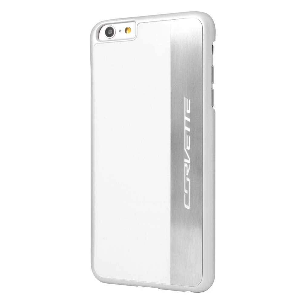 Funda/teléfono Corvette iPhone 6 plateada cepillado aluminio - Imagen 2 de 3