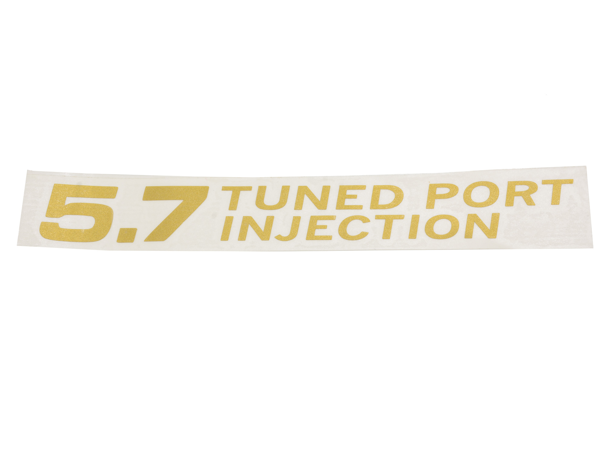 1984-1996 Corvette Gold 5.7 Tuned Port Injection Decal - Picture 2 of 2