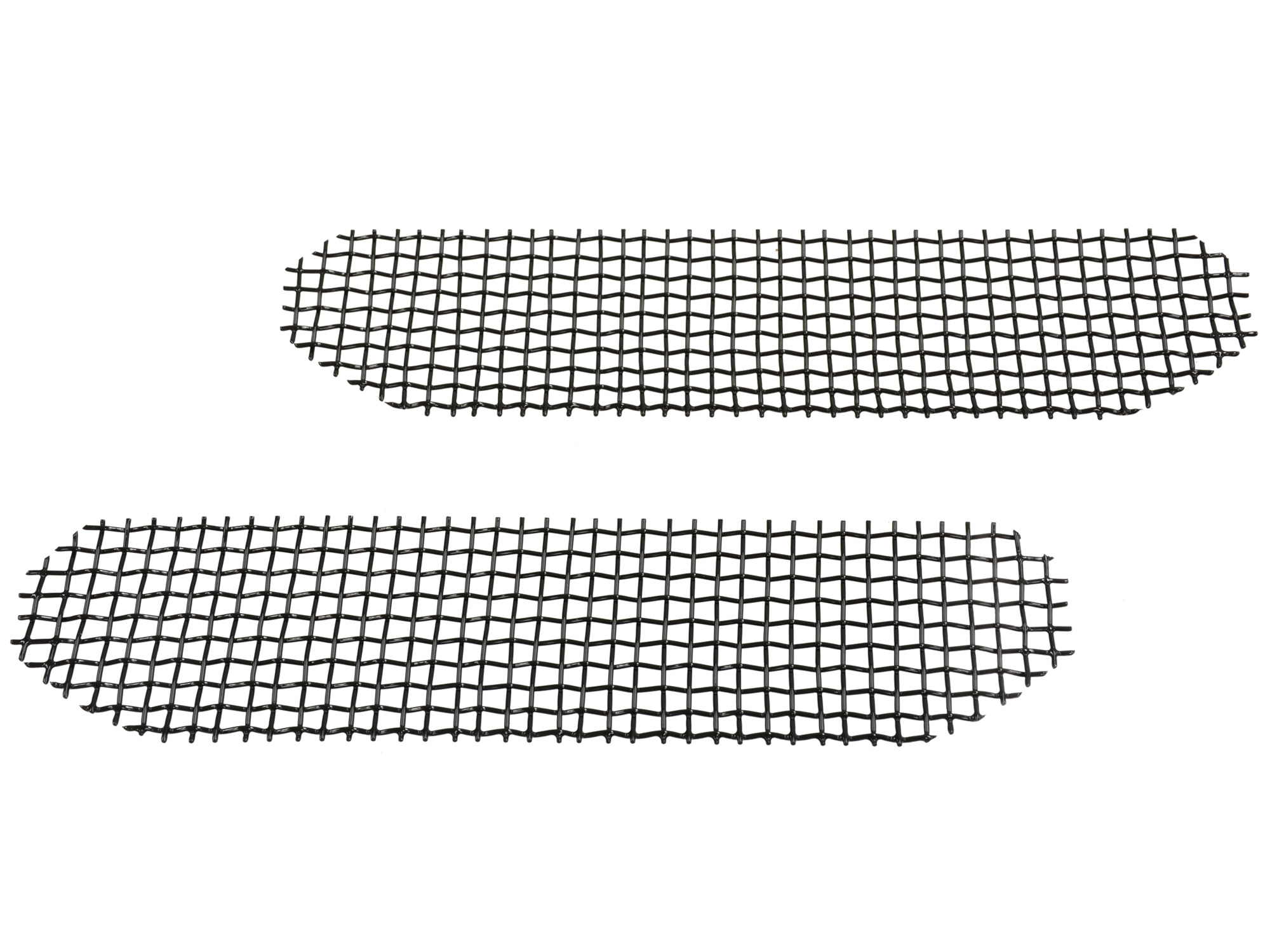 Pantallas conductos de freno delantero Corvette 1997-2004 negras - Imagen 1 de 1