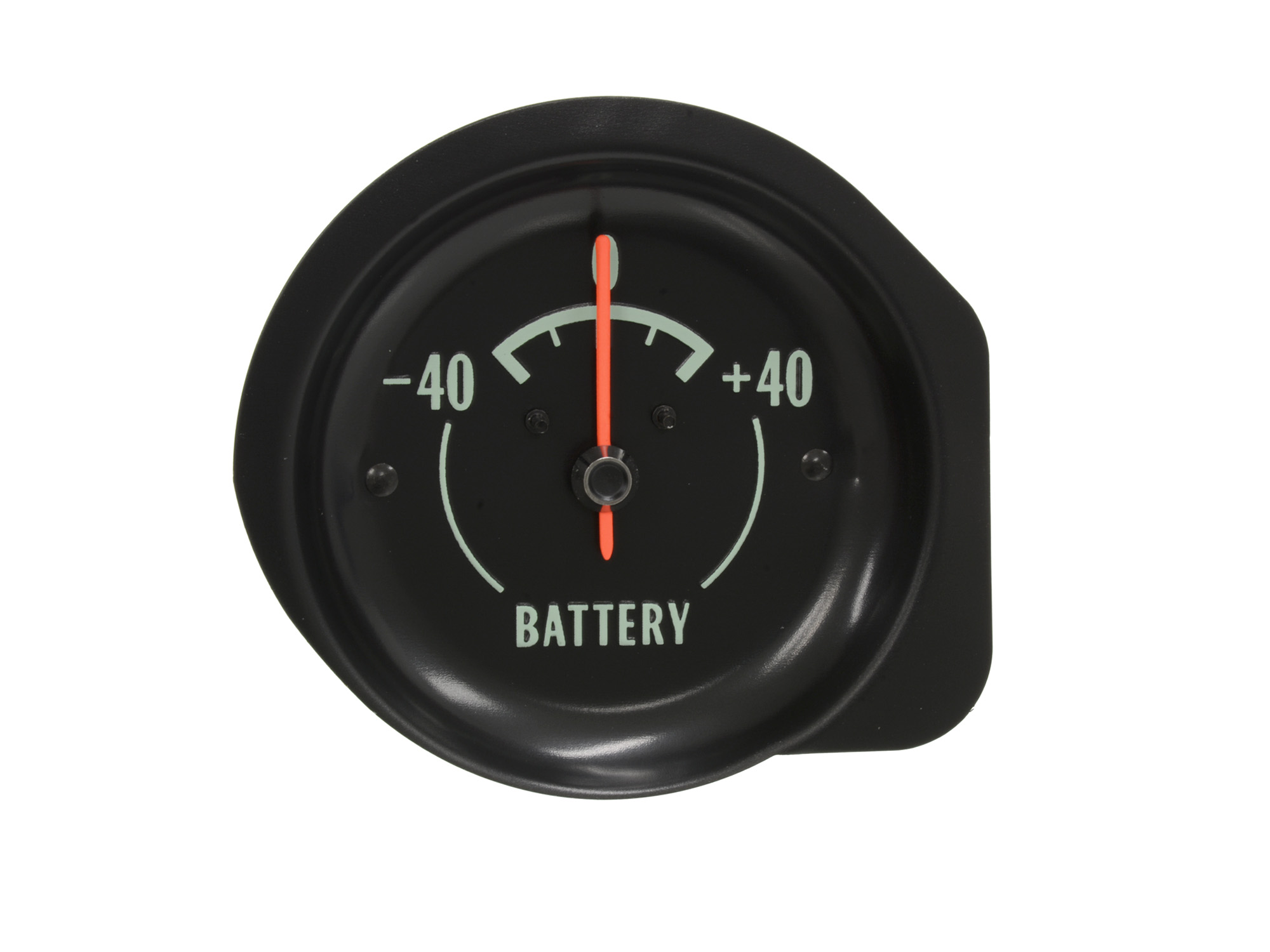 Corvette Ammeter Gauge Green Letter